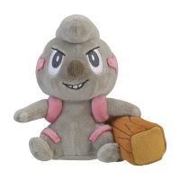 Officiële Pokemon center knuffel Pokemon fit Timburr 13cm 
